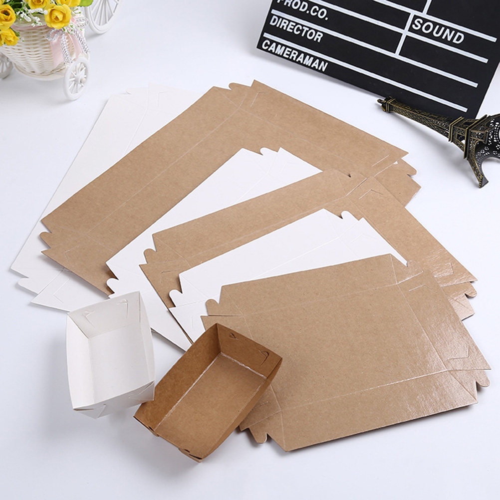 30Pcs Boat Shaped Disposable P - огляд і ціна Food Snacks Box