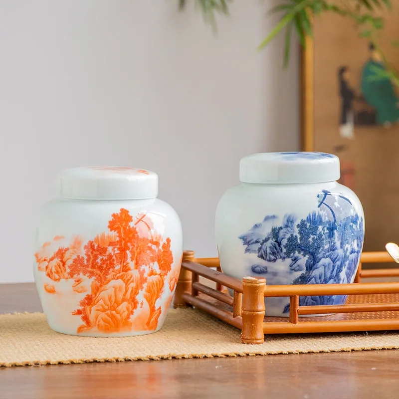 Landscape Pattern Tea Coffee S - огляд і ціна Food Snacks Box