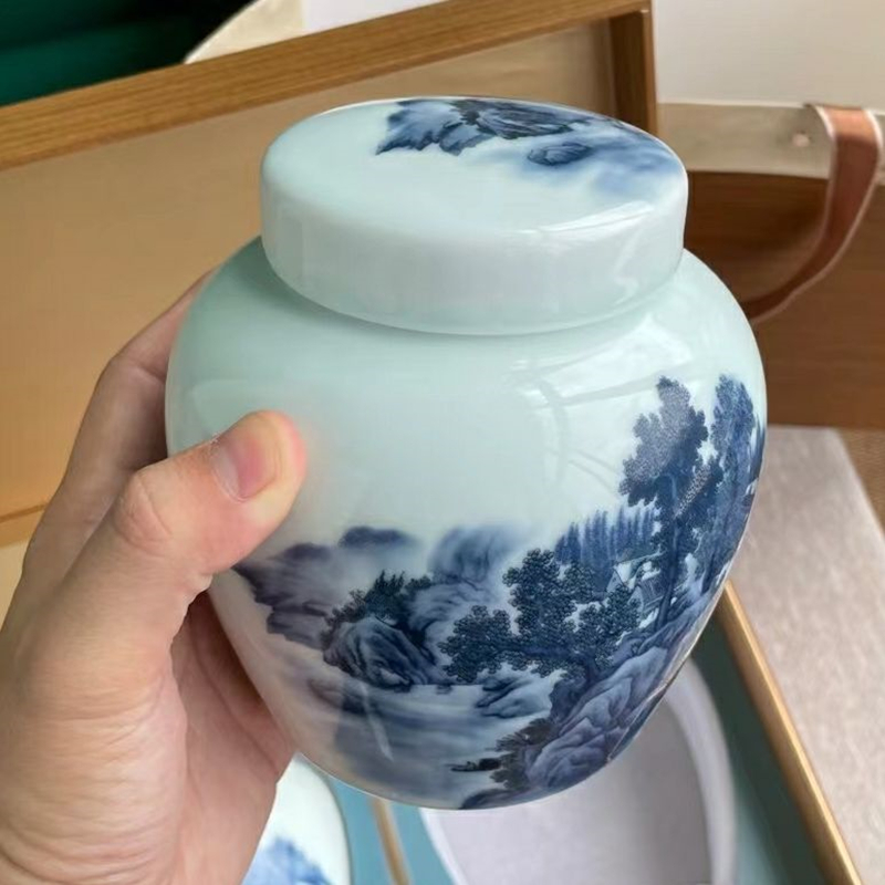 Landscape Pattern Tea Coffee S - огляд і ціна Food Snacks Box