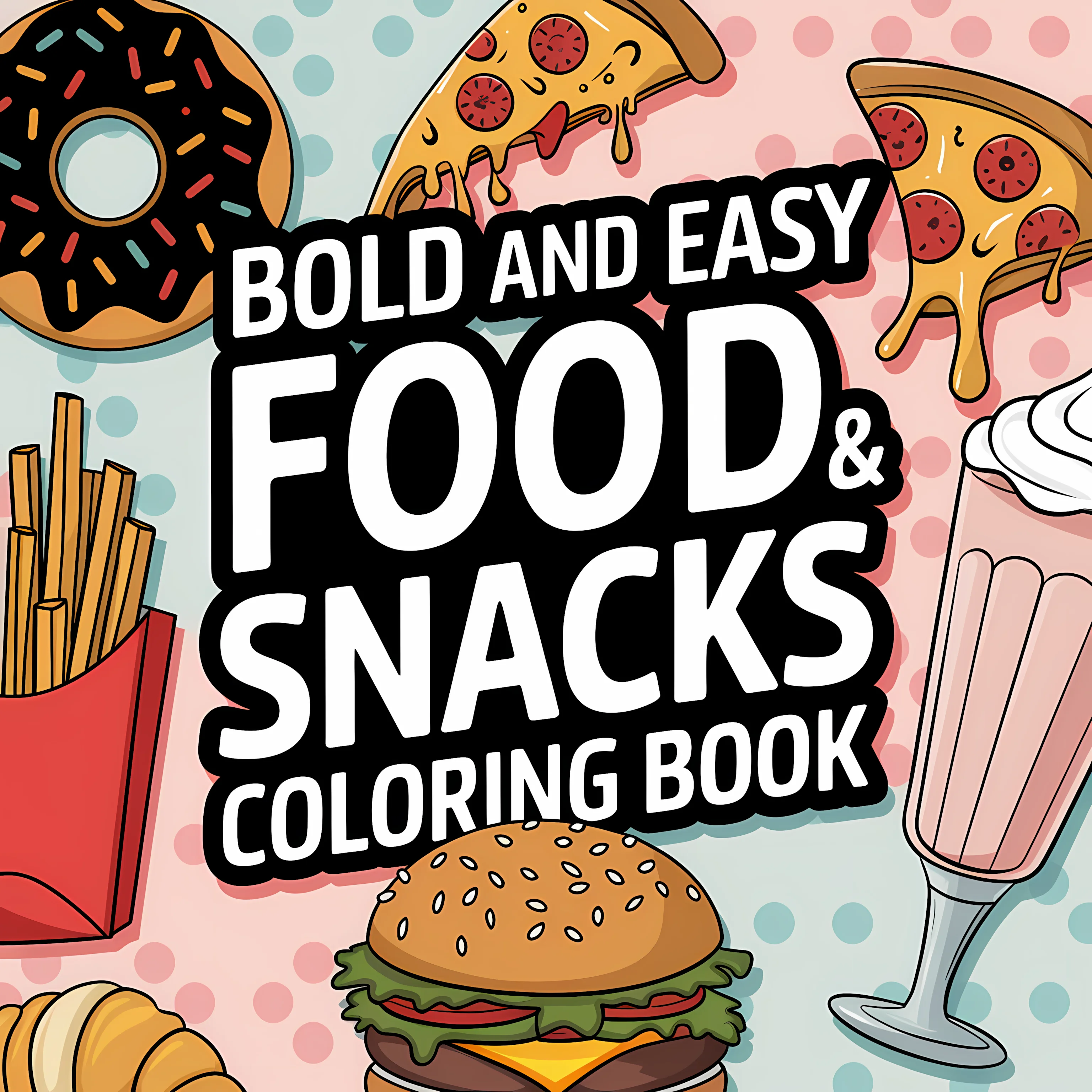 Easy Food and Snacks Coloring  - огляд і ціна Food Snacks Drawing