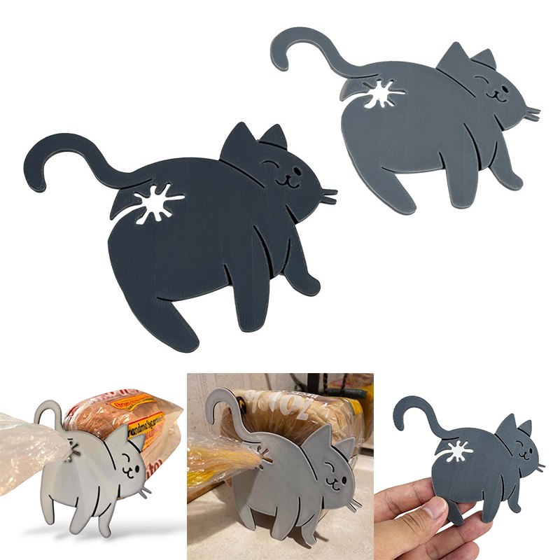 2-Pack 3D Cat Butt Bread Bag C - огляд і ціна Food Lovers Snacks