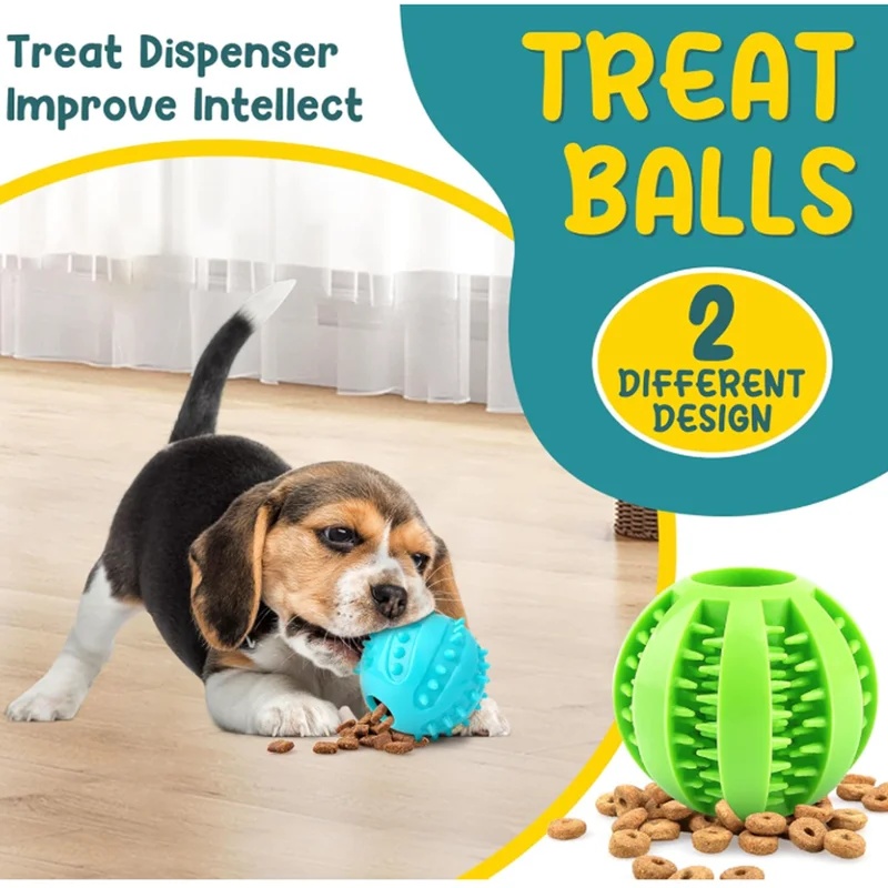 1-4Pcs Dog Toy Snack Ball Inte - огляд і ціна Food Snacks Distribution