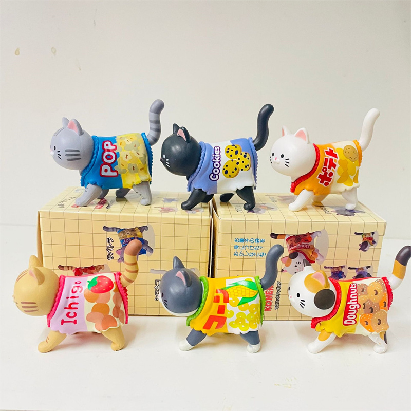 Cute Cat Blind Box Wearing Can - огляд і ціна Food Snacks Box
