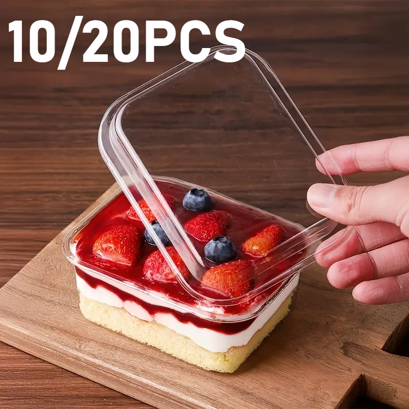 10/20PCS Disposable Square Bag - огляд і ціна Food Snacks Box
