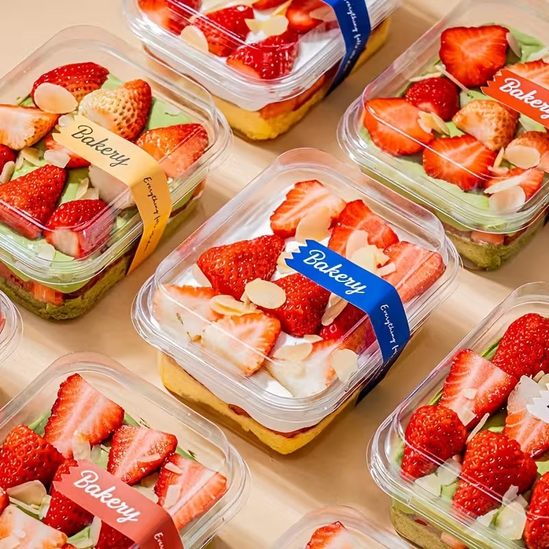 10/20PCS Disposable Square Bag - огляд і ціна Food Snacks Box