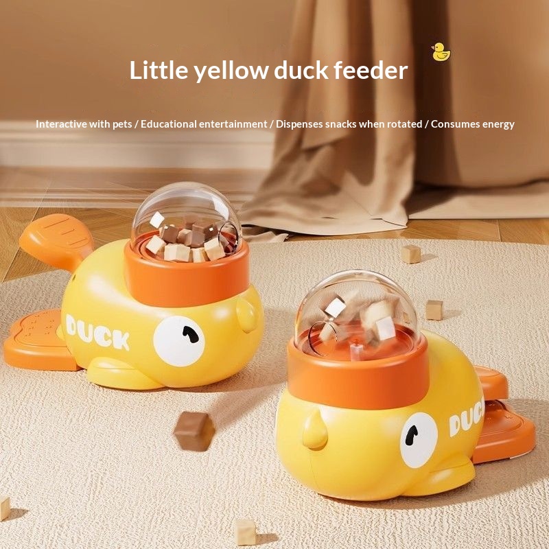 Duck-shaped pet food dispensin - огляд і ціна Food Energy Snacks
