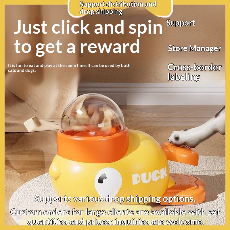 Duck-shaped pet food dispensin - огляд і ціна Food Energy Snacks
