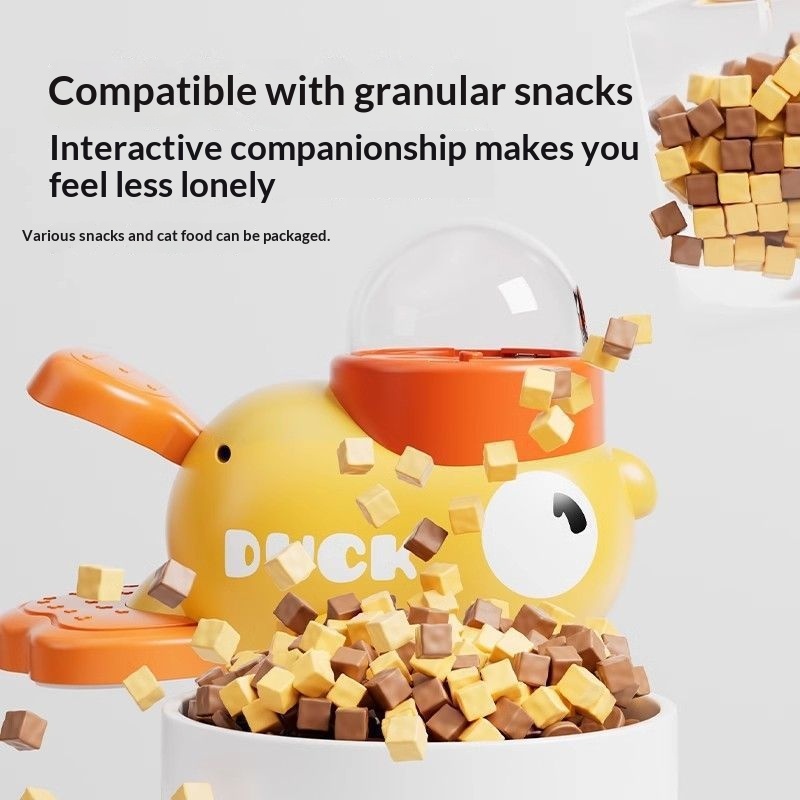Duck-shaped pet food dispensin - огляд і ціна Food Energy Snacks