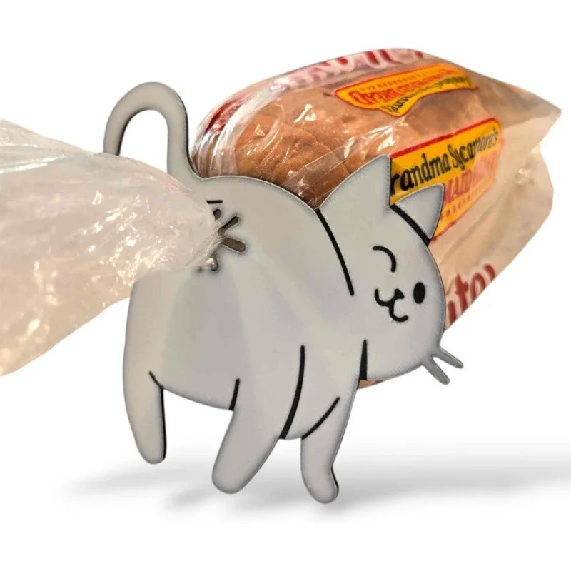 2pcs 3D Cat Butt Bread Bag Cli - огляд і ціна Food Lovers Snacks